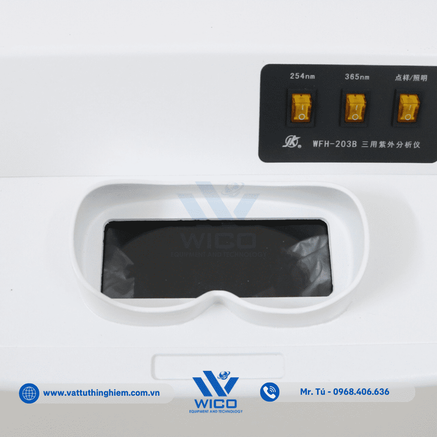 Buồng soi của máy WFH-203B