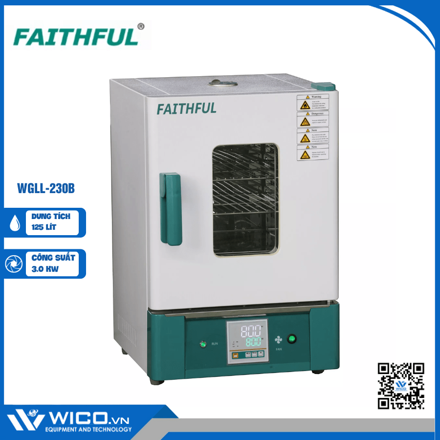 Tủ sấy đối lưu cưỡng bức Faithful WGLL-230B