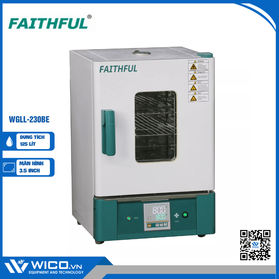 Tủ sấy đối lưu cưỡng bức Faithful WGLL-230BE
