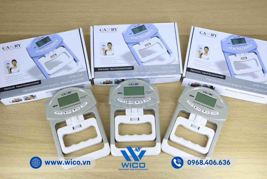 Một số ảnh thực tế Máy đo lực bóp tay EH-101 tại văn phòng Wico