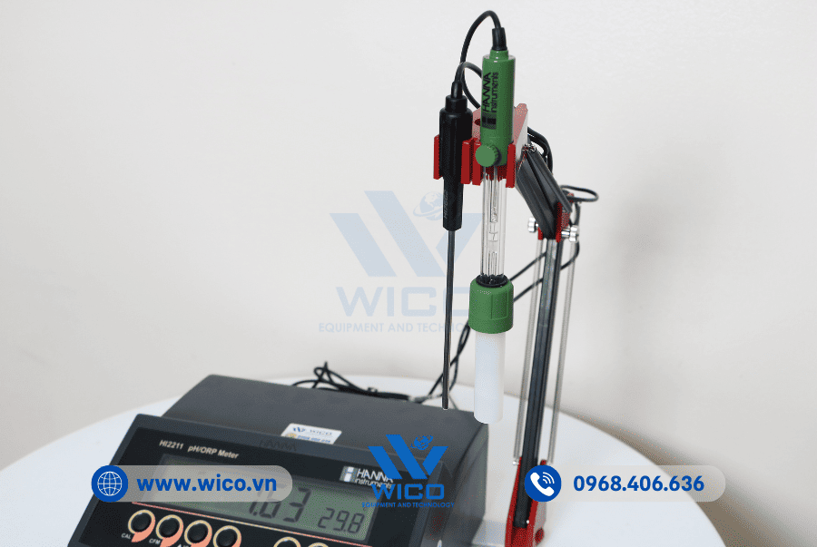 Máy Đo pH/ORP/Nhiệt Độ Để Bàn Với Độ Hanna - Mỹ HI2211-02