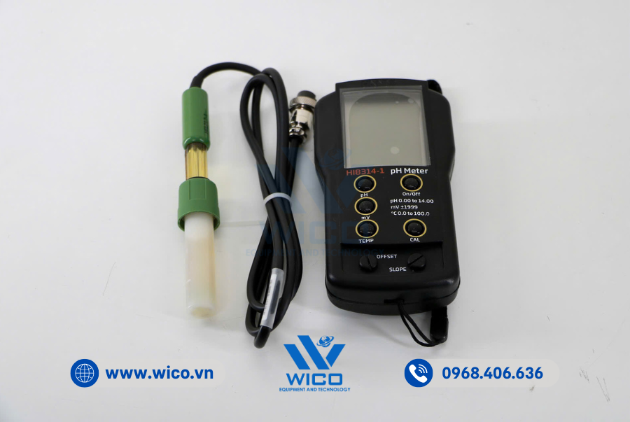 Máy đo pH/ORP/Nhiệt Độ cầm tay HI8314-1 | Giá tốt tại Wico