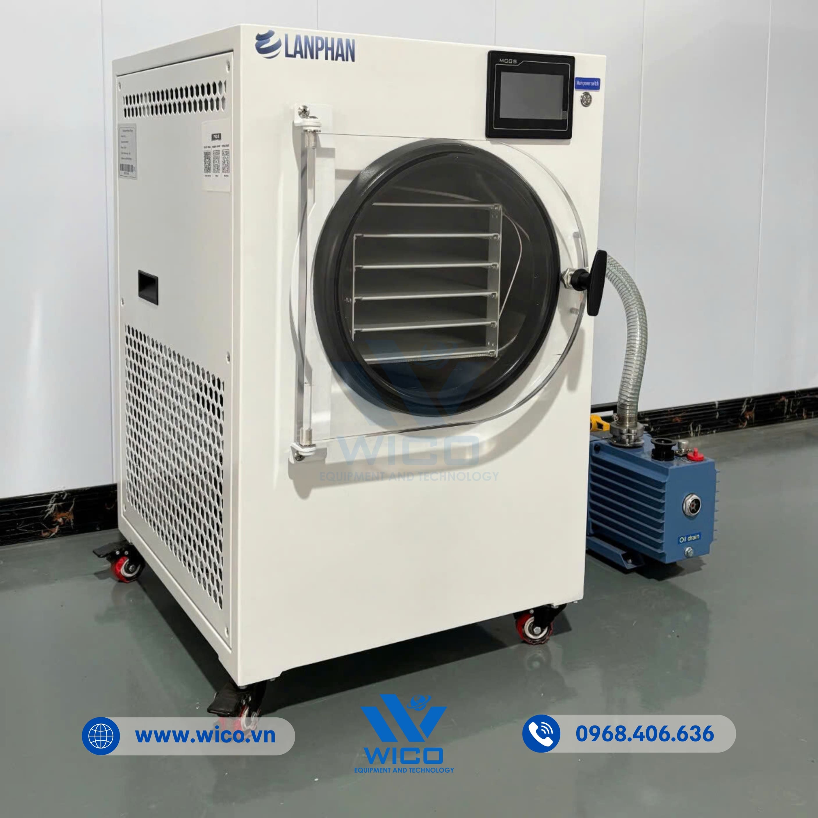 Máy Sấy Thăng Hoa (Máy Đông Khô) HFD-5 | 5-7kg/1 Lần Sấy