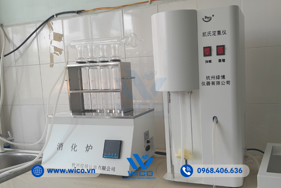 Kỹ thuật Wico bàn giao bộ chưng cất KDN-04 tại Thủ Đức - TP.HCM
