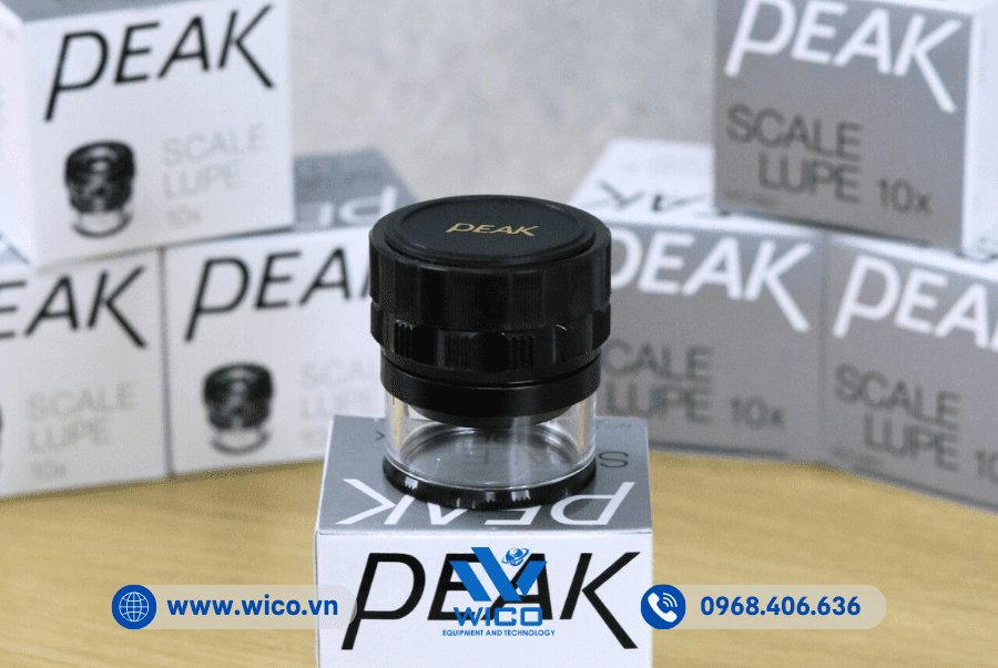 Một số hình ảnh thực tế Kính lúp Peak 1983-10x tại Văn phòng Wico