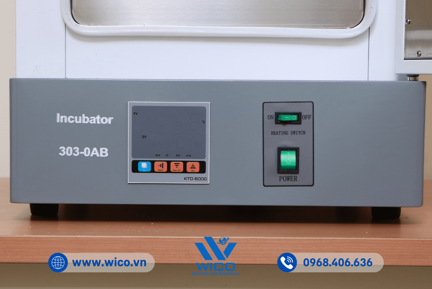 Tủ Ấm Vi Sinh Xingchen Trung Quốc 303-0AB | 45 Lít - Buồng Inox