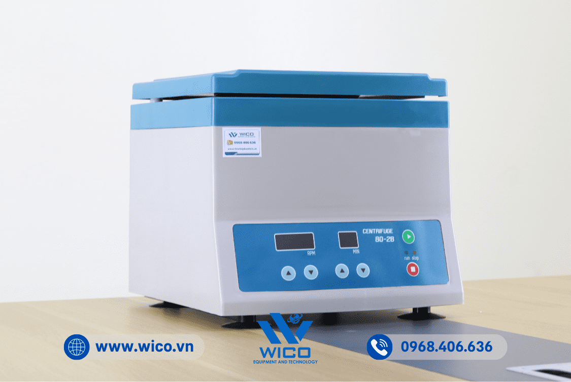 Máy Ly Tâm Trung Quốc 12 Ống Jiaxi 80-2B Nghiêng Phải