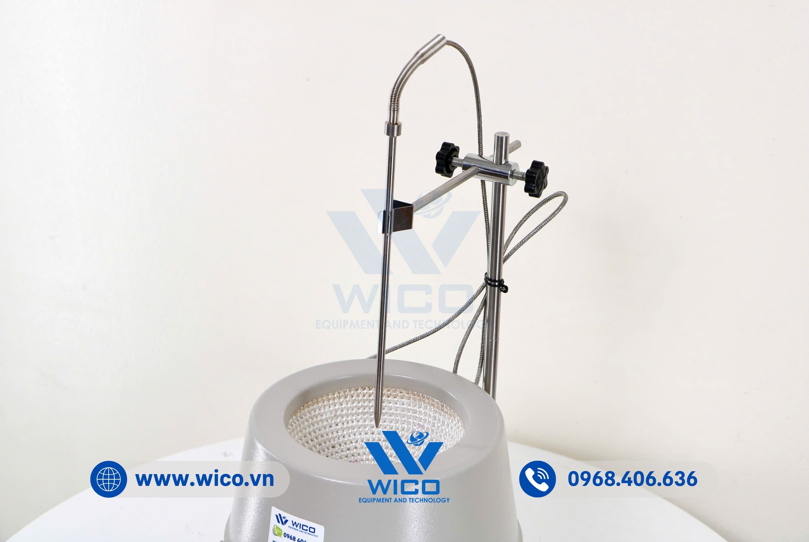 Bếp Đun Bình Cầu Có Khuấy 450 Độ C Xingchen 98-II-AB | 500 ml