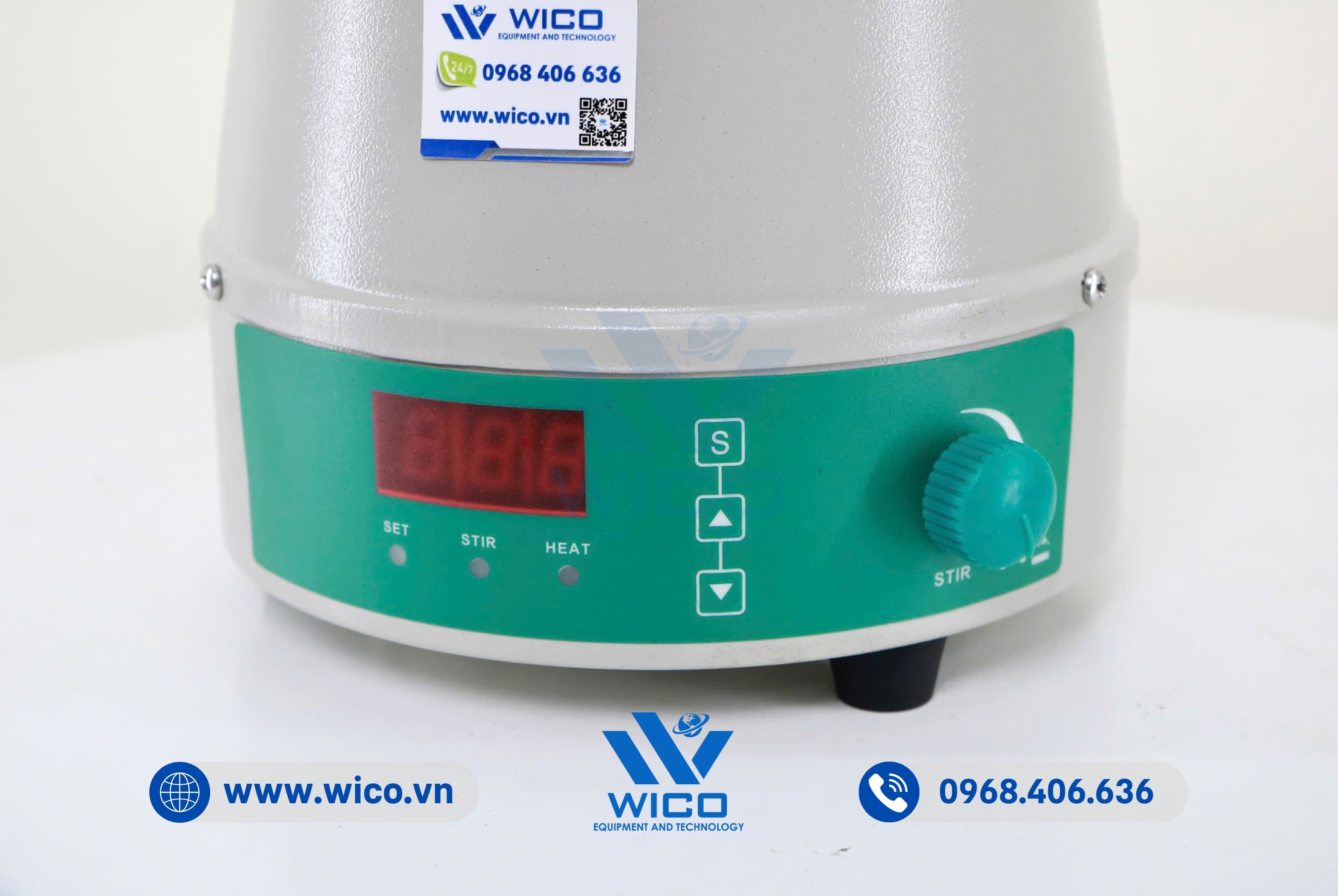 Bếp Đun Bình Cầu Có Khuấy 450 Độ C Xingchen 98-II-AB | 500 ml