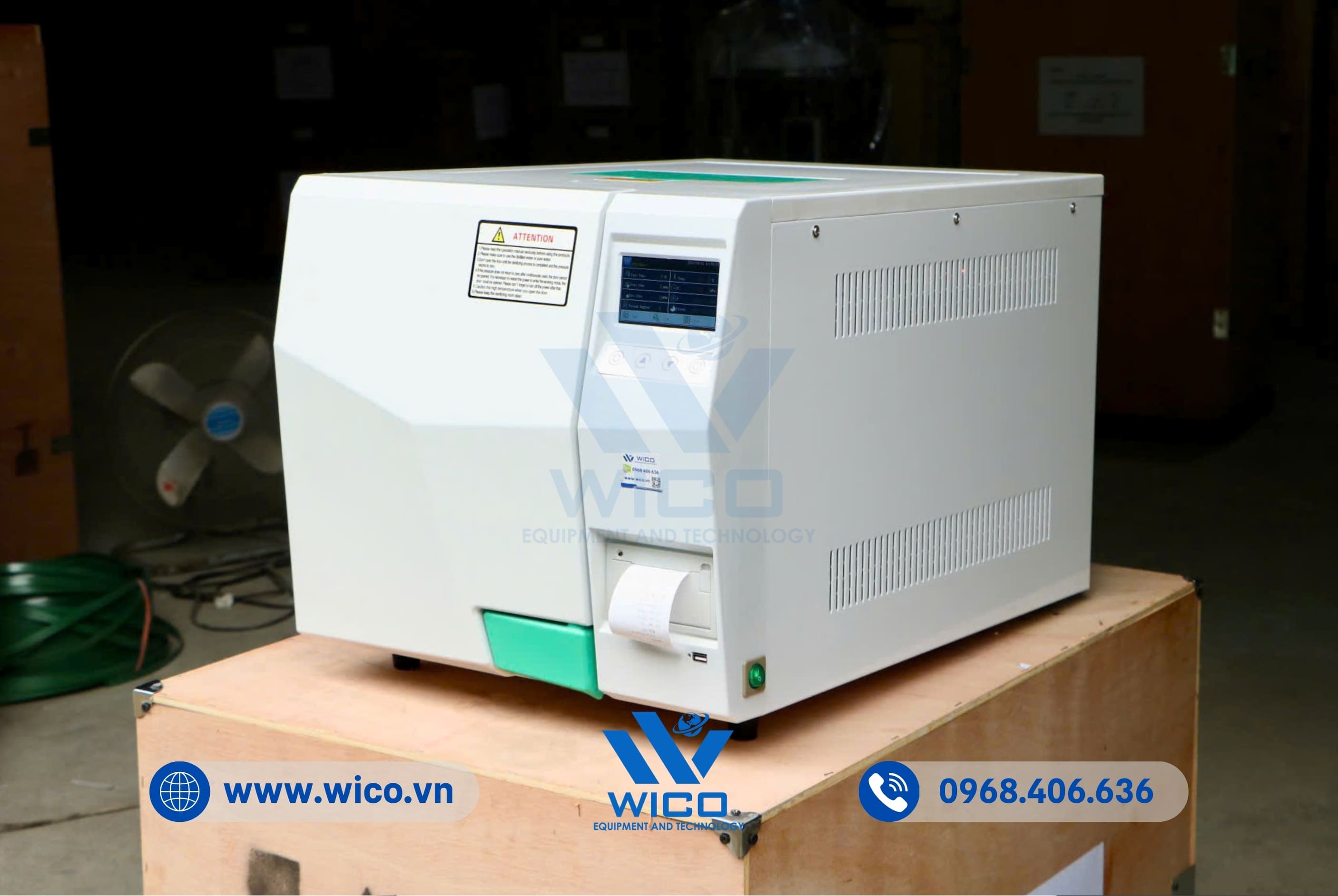 Nồi Hấp Sấy Chân Không Jibimed AC-24DV | 24 Lít (Màn hình màu LCD)