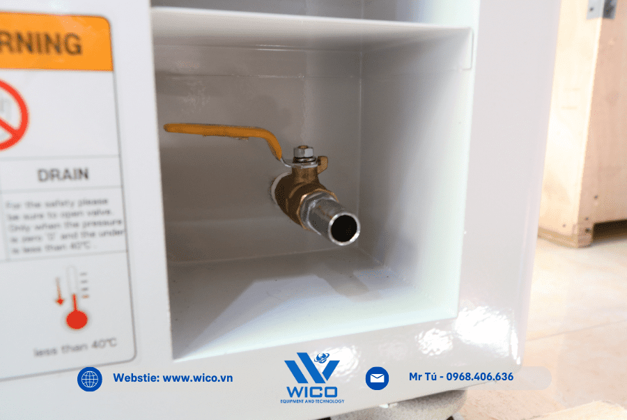Van xả nước Nồi hấp tiệt trùng AC-60