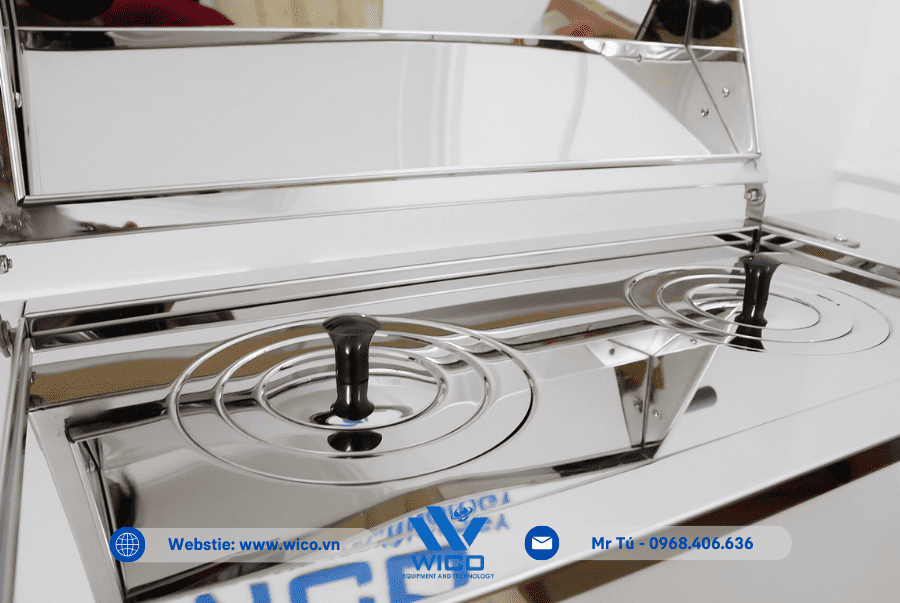 2 vị trí cách thủy của bể Taisite SHHW-420D