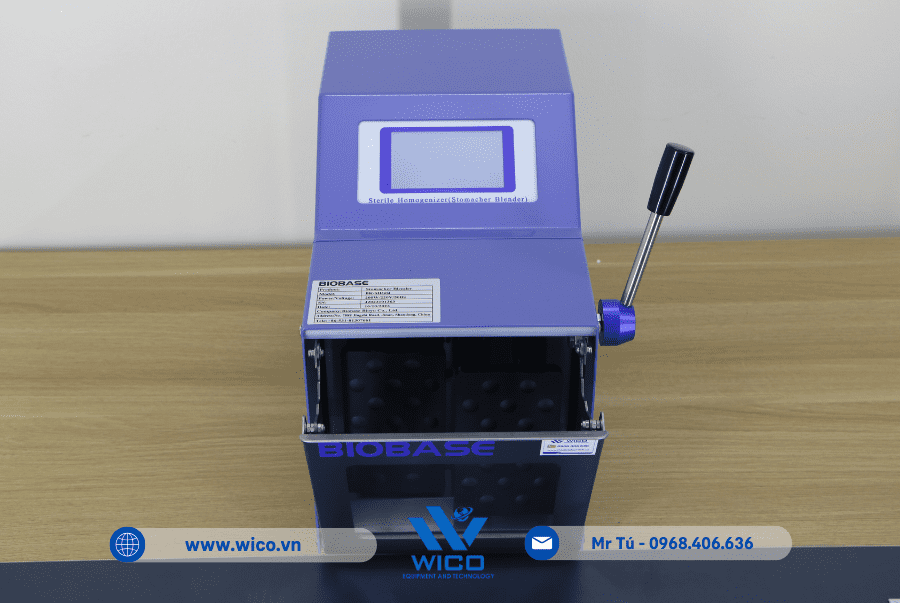 Máy dập mẫu vi sinh BK-SHG04 | Nghiêng phải