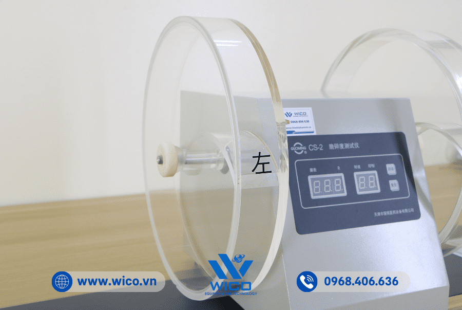 Thùng hình trống Máy đo độ mài mòn Trung Quốc CS-2