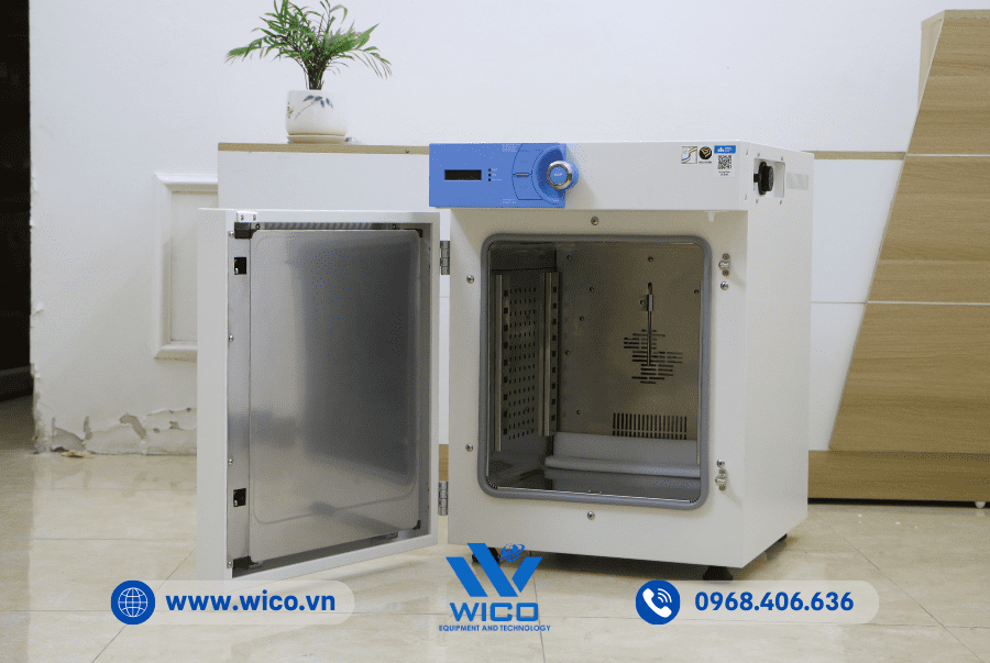 Tủ Sấy Đối Lưu Cưỡng Bức Daihan Hàn Quốc OF-155 được làm bằng thép không gỉ