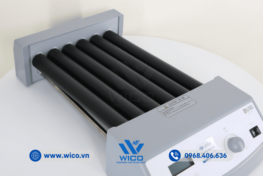 Máy Lắc Ống Máu MX-T6-Pro được thiết kế kèm 6 thanh lăn