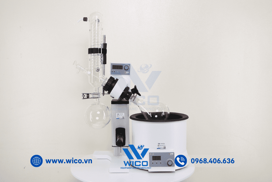 Trọn bộ Máy Cô Quay Chân Không Dlab RE100-S