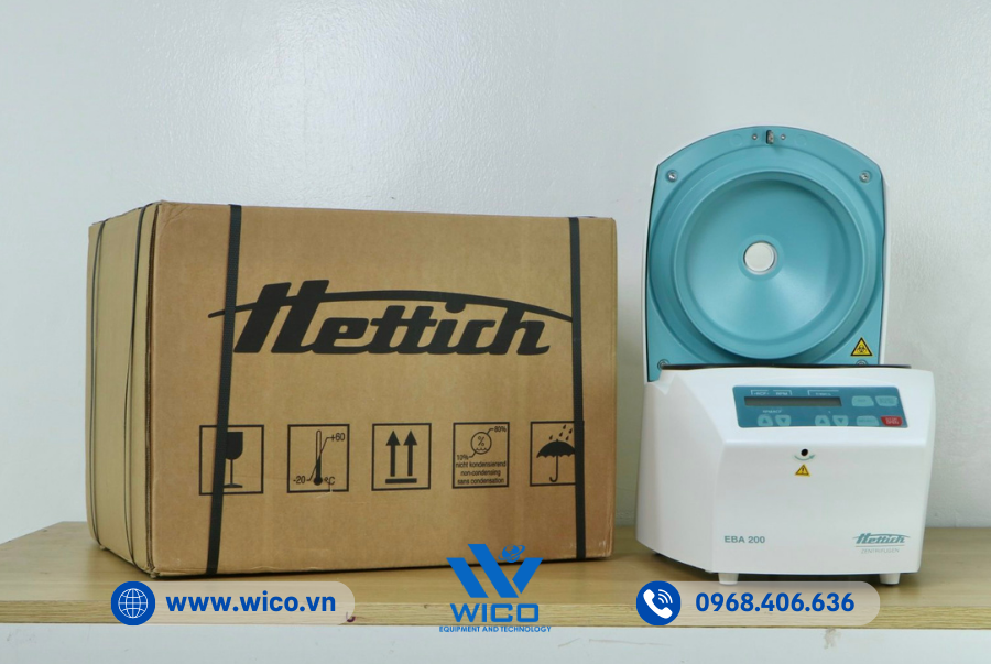 Máy ly tâm Hettich EBA 200 | Hàng có sẵn tại Wico