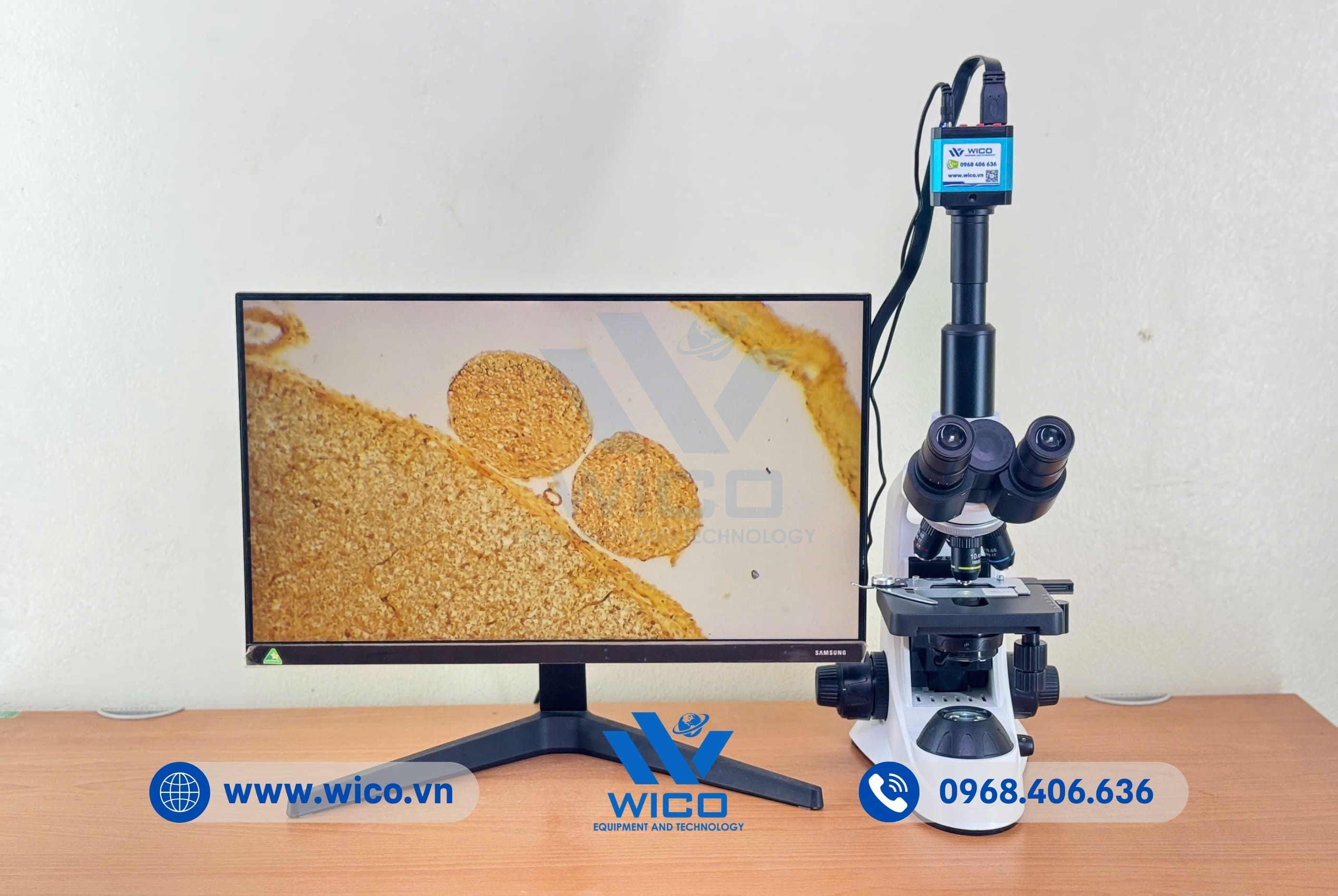 Bộ Kính Hiển Vi Kết Nối Camera 14MP ICC-1014