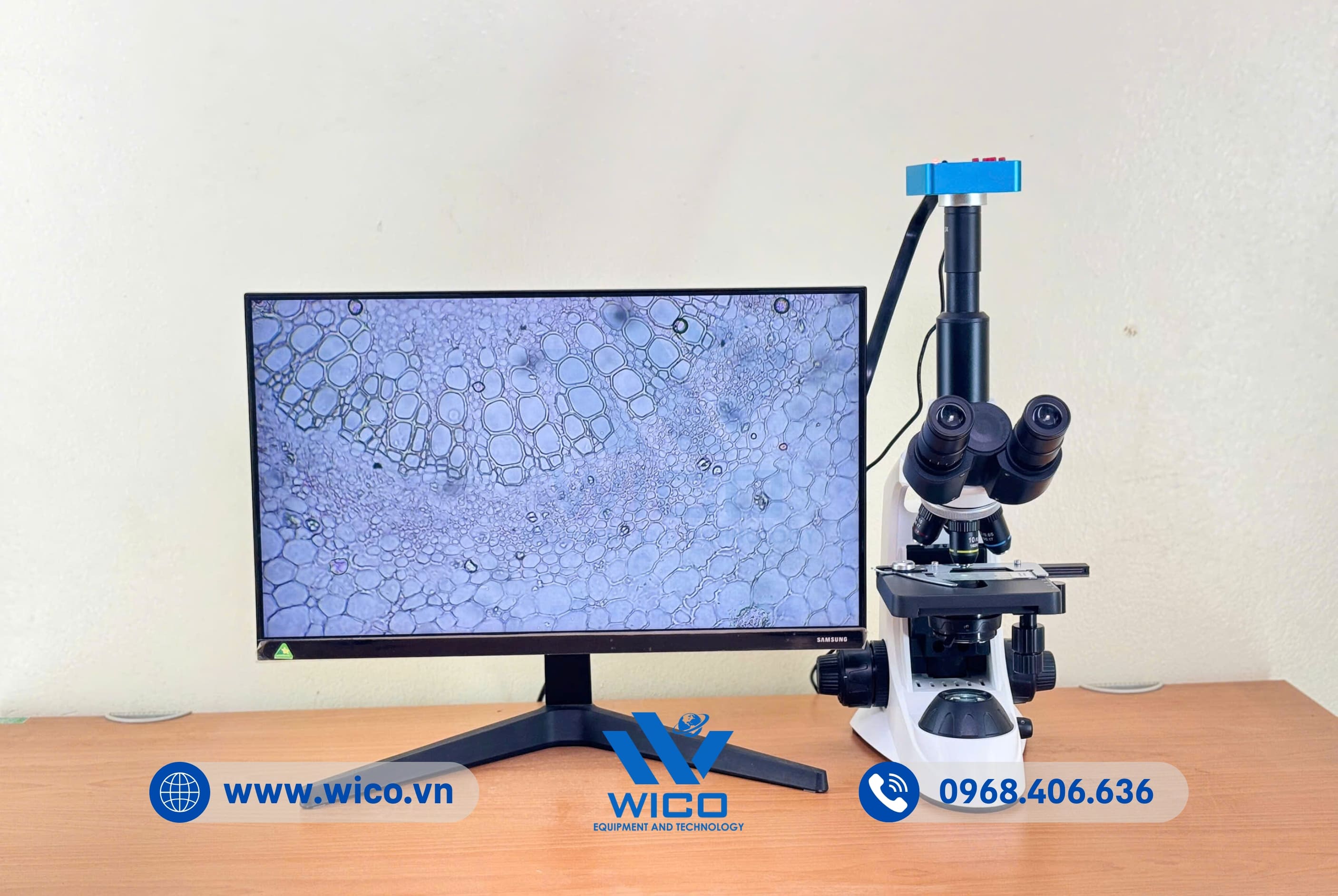 Bộ Kính Hiển Vi 3 Mắt Kết Nối Camera 38MP ICC-1038