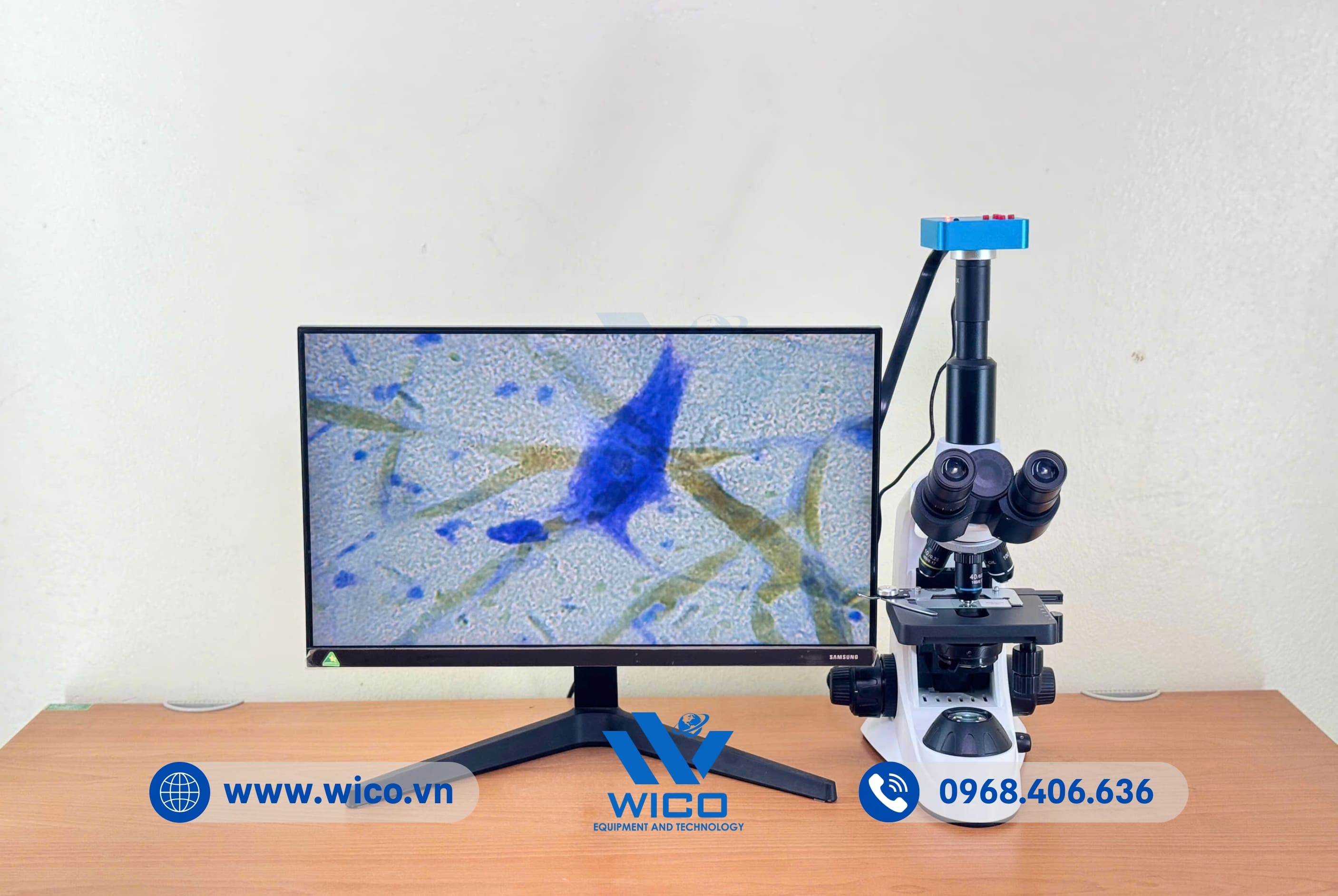 Bộ Kính Hiển Vi 3 Mắt Kết Nối Camera 38MP ICC-1038