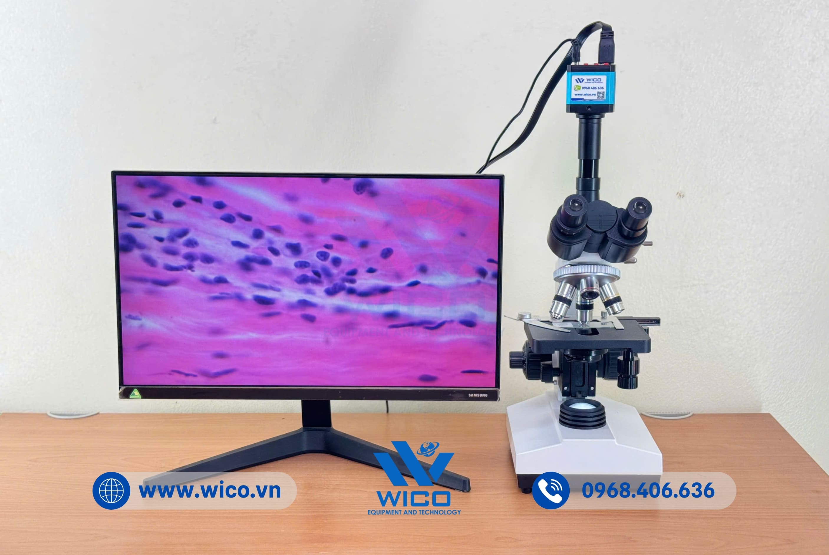 Bộ Kính Hiển Vi Kết Nối Máy Tính ICC-14SM | Camera 14MP