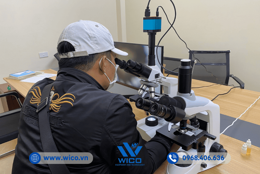 Khách hàng tới văn phòng Wico trải nghiệm thực tế ICO-T1000PL