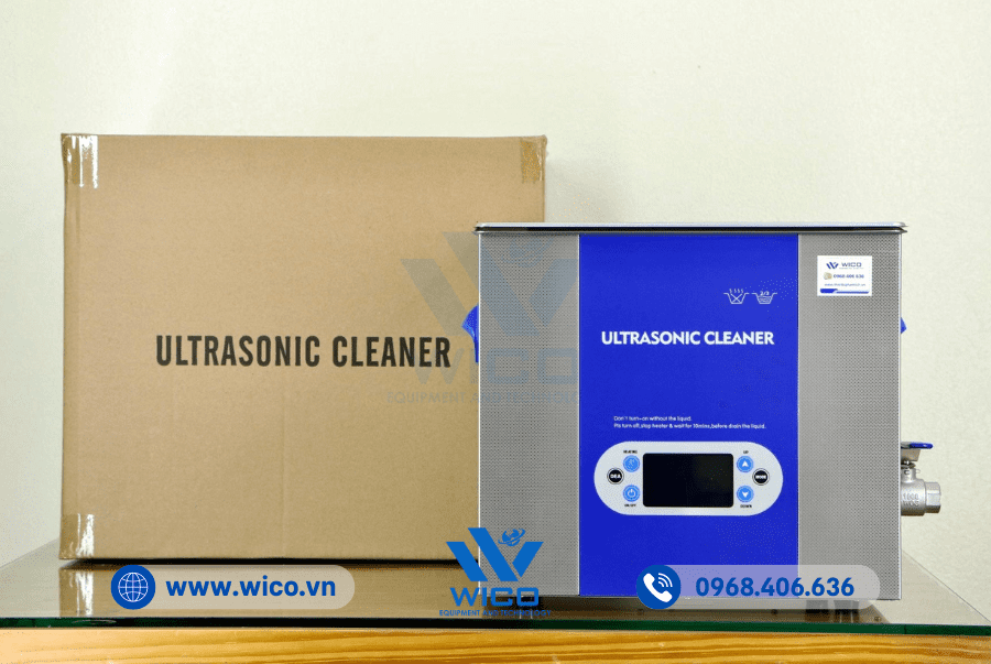 Bể rửa siêu âm Jiyuanda WUC-200 tại văn phòng Wico