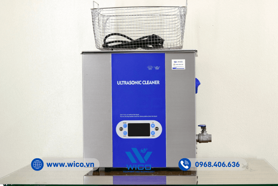 Bể rửa siêu âm Jiyuanda WUC-300 kèm giỏ thép