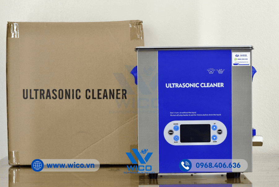 Bể rửa siêu âm Jiyuanda WUC-45 tại văn phòng Wico
