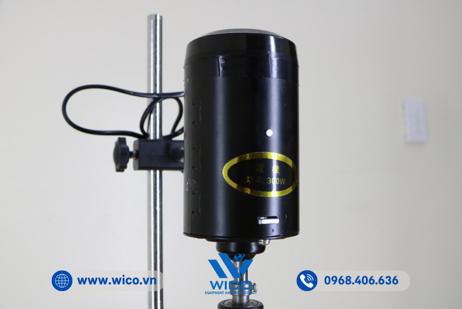 Chi tiết: Đầu khuấy và thanh nâng hạ của Máy khuấy JJ-1