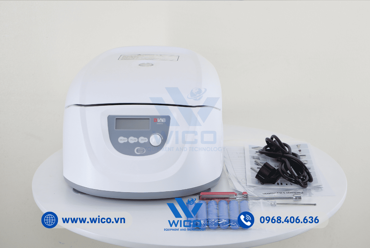Máy ly tâm DM0412 kèm bộ phụ kiện