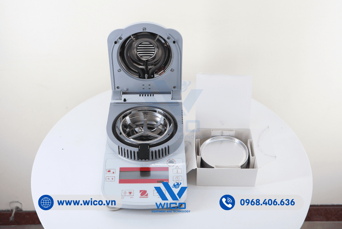 Trọn bộ Cân sấy ẩm Ohaus MB23
