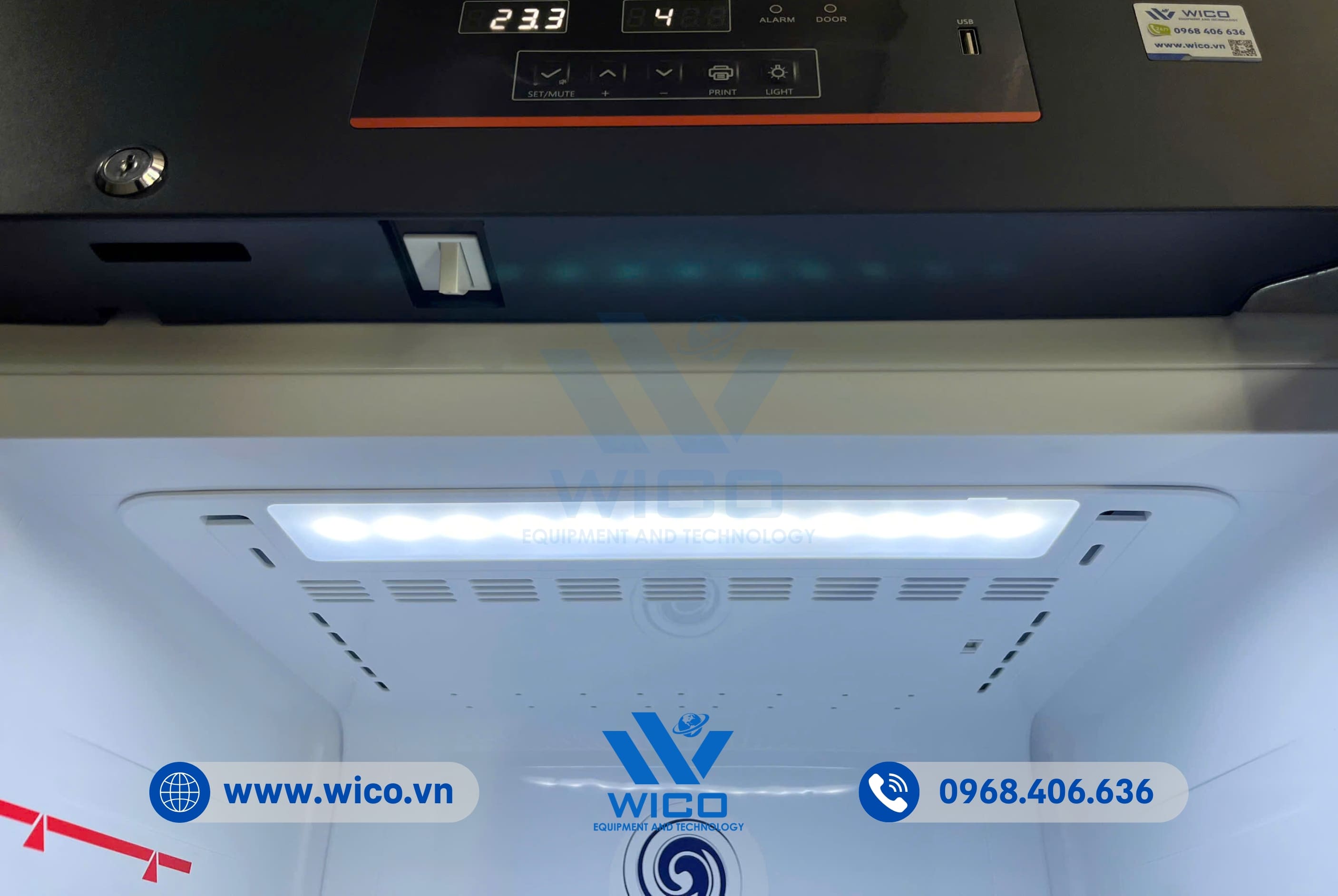 Tủ Bảo Quản Dược/Vắc Xin 2-8 Độ C Midea 316 Lít MC-5L316 | Kiểu Đứng