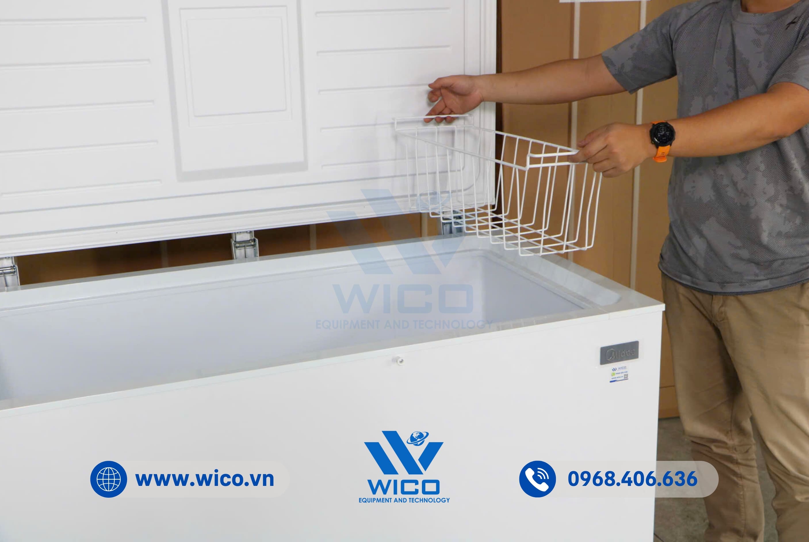 Tủ Lạnh Âm Sâu -40 Độ C Midea MD-40W368 | 368 Lít