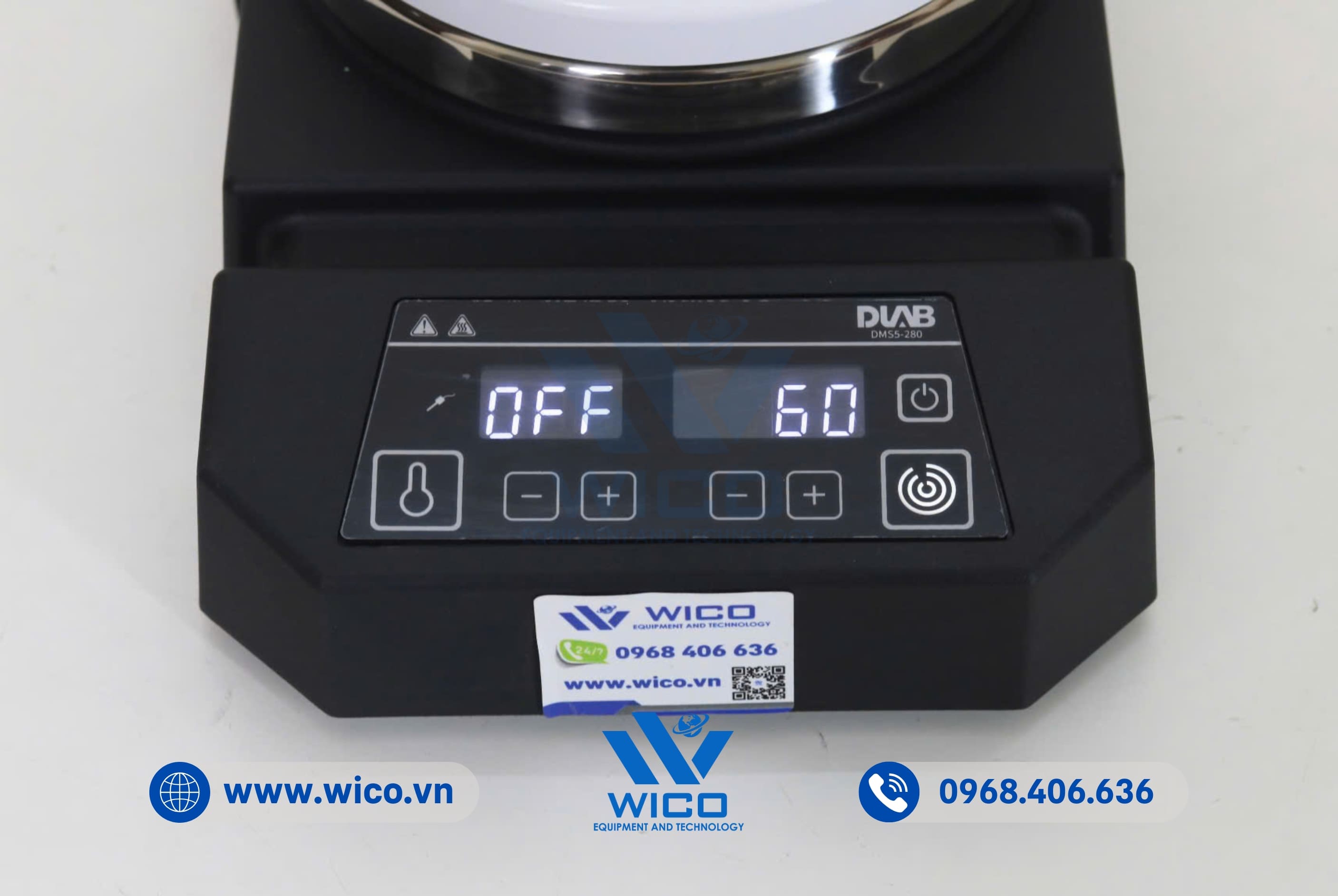 Máy Khuấy Từ Gia Nhiệt 280 Độ C Dlab DMS5-280