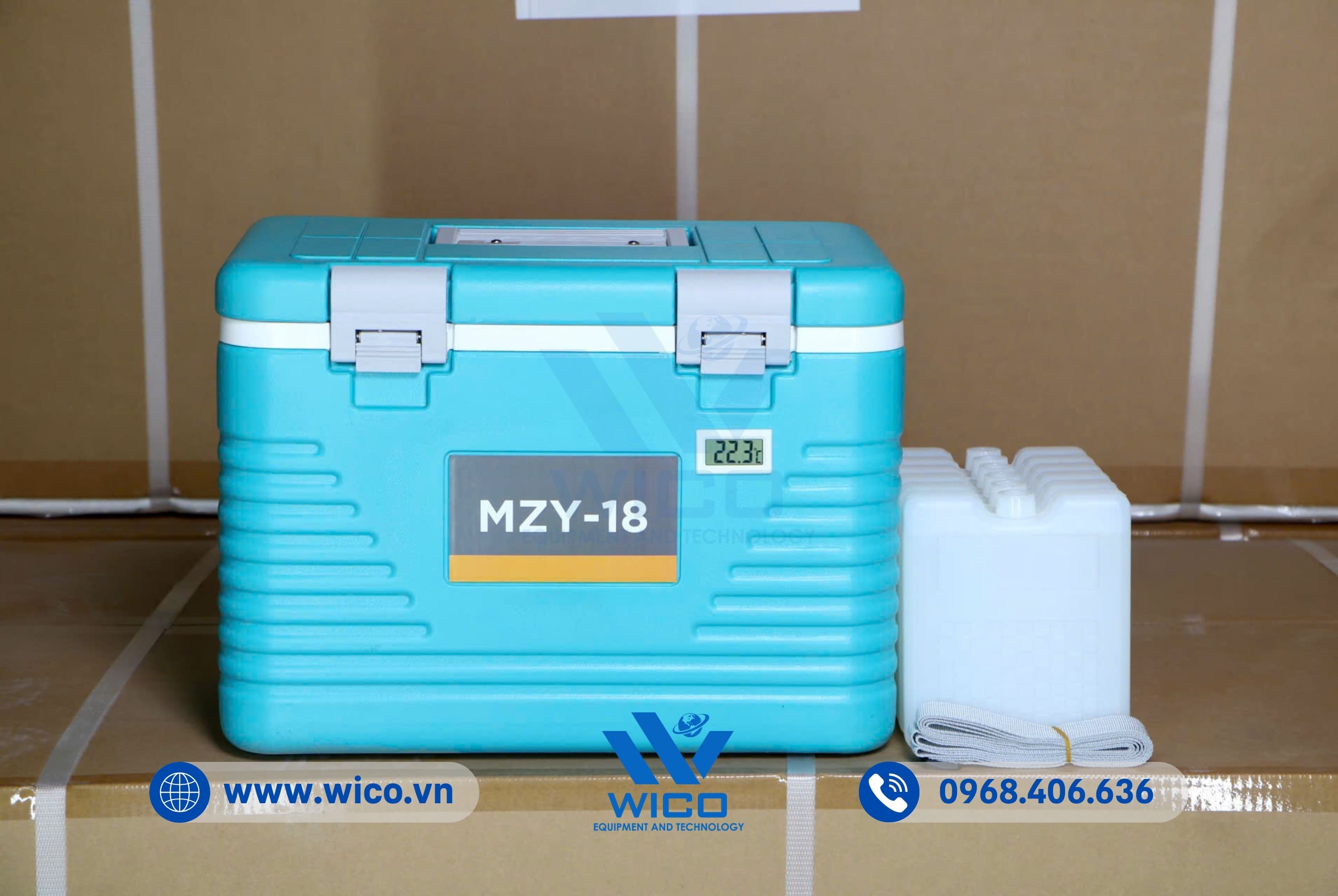 Hộp Bảo Quản Vắc Xin Midea MZY-18 | 18 Lít