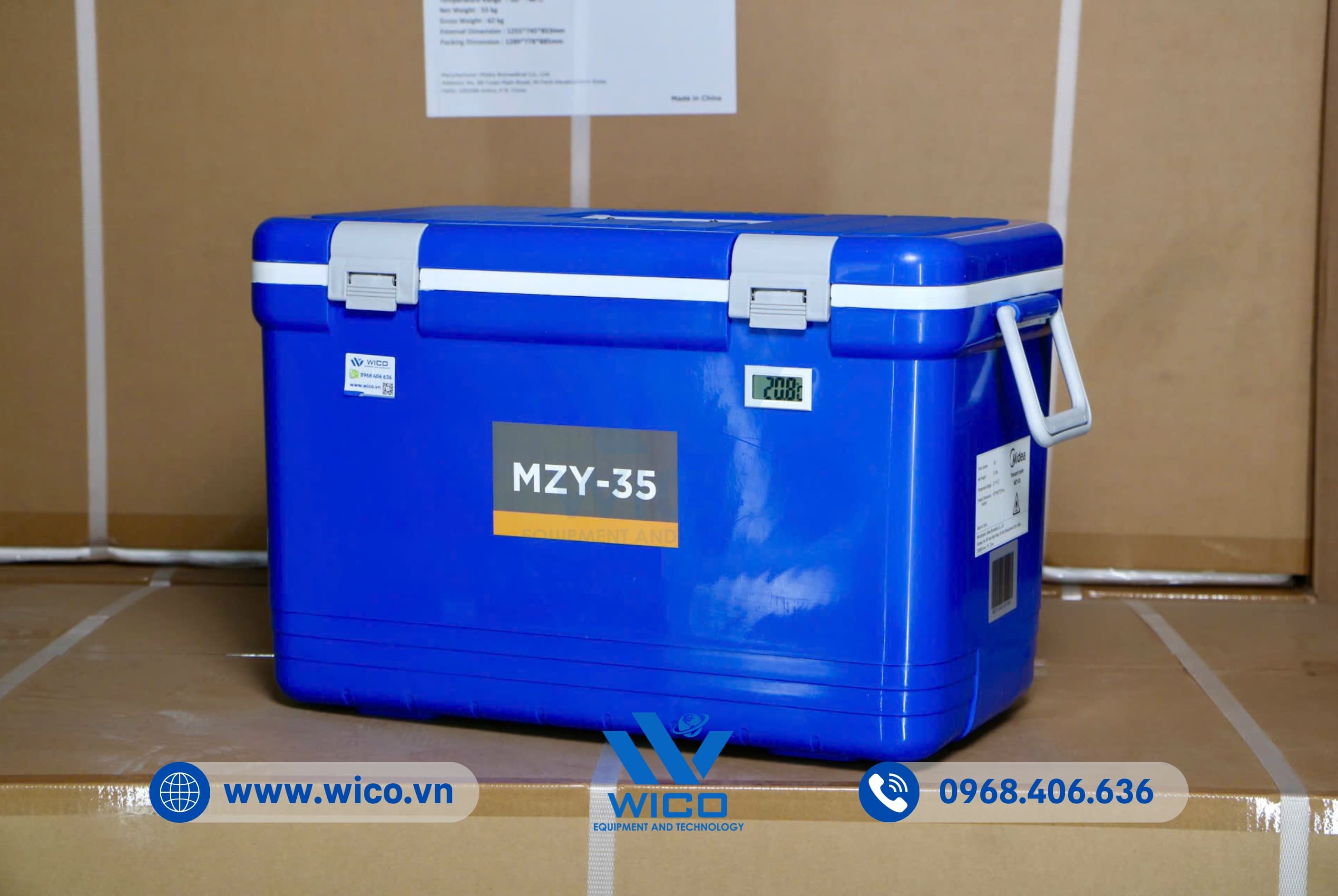 Hộp Bảo Quản Vắc Xin Midea MZY-35 | 35 Lít