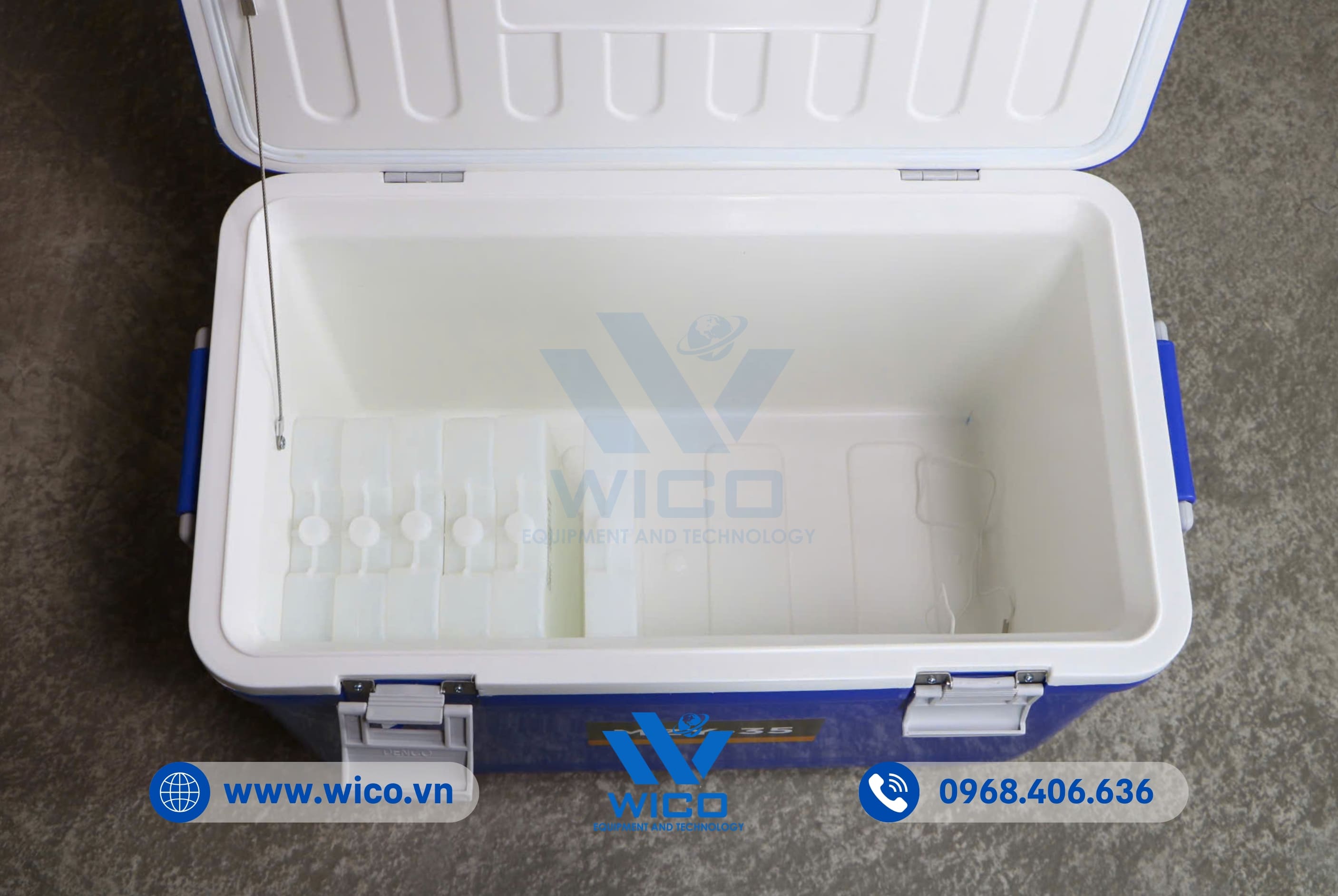 Hộp Bảo Quản Vắc Xin Midea MZY-35 | 35 Lít