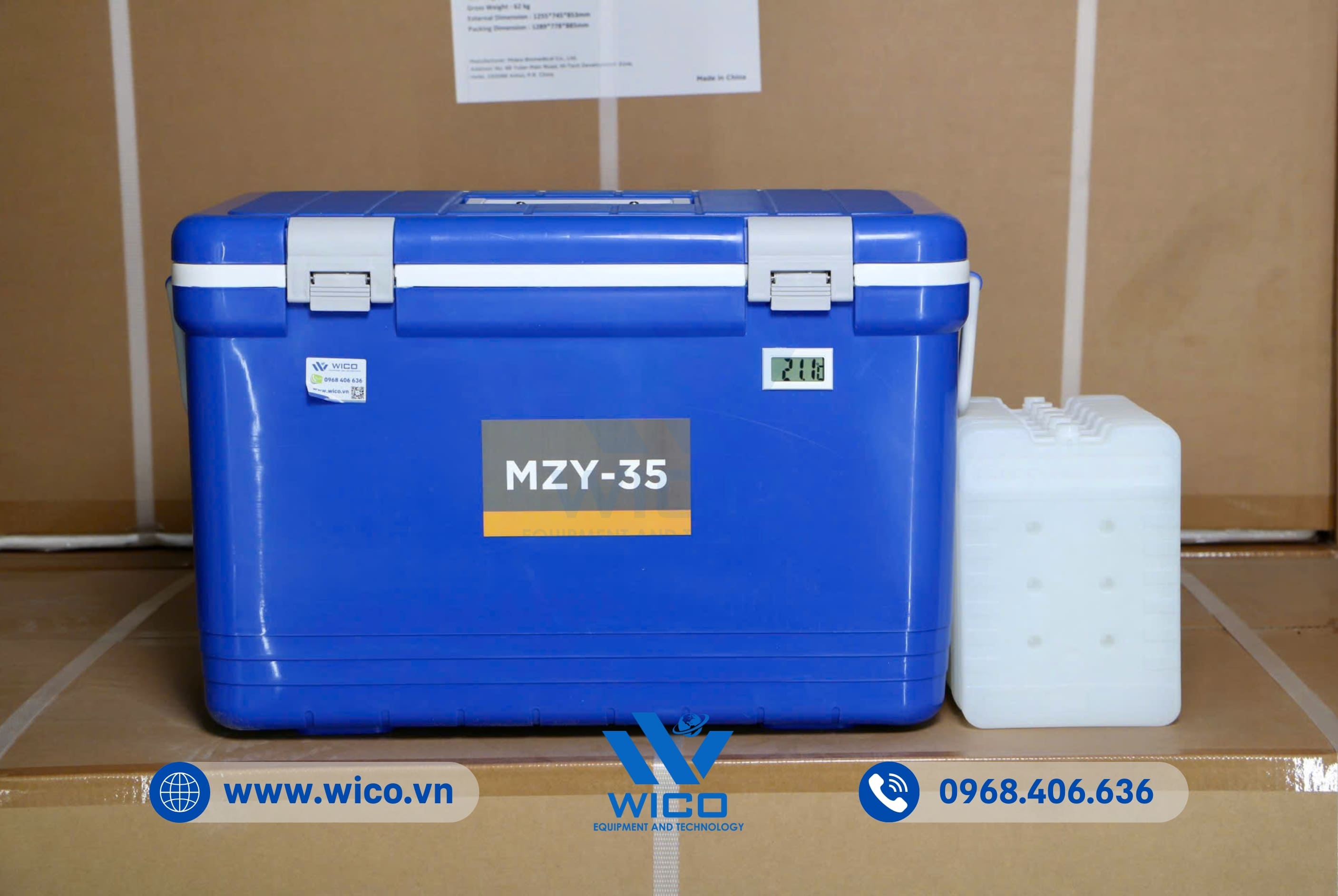 Hộp Bảo Quản Vắc Xin Midea MZY-35 | 35 Lít