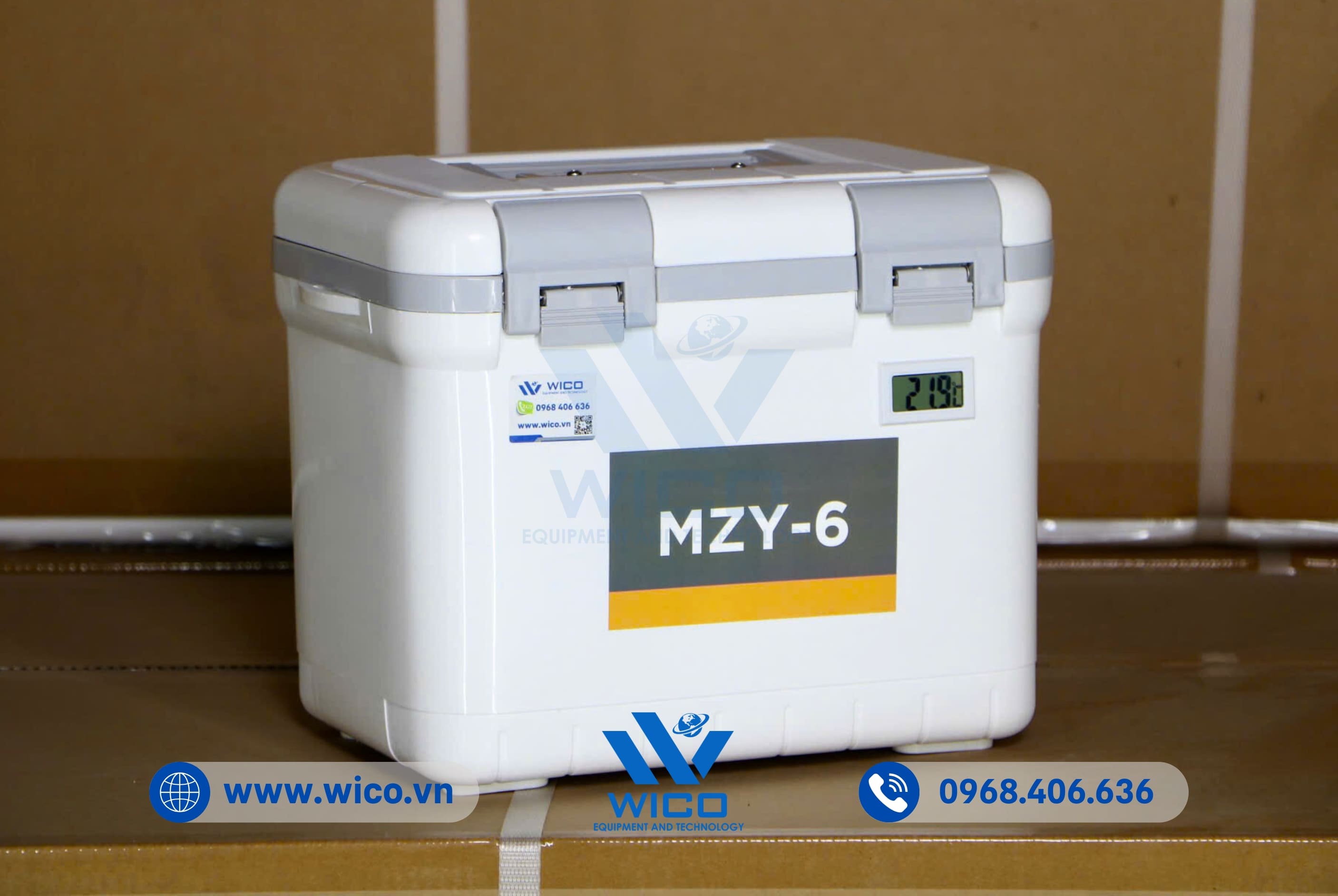 Hộp Bảo Quản Vắc Xin Midea MZY-6 | 6 Lít