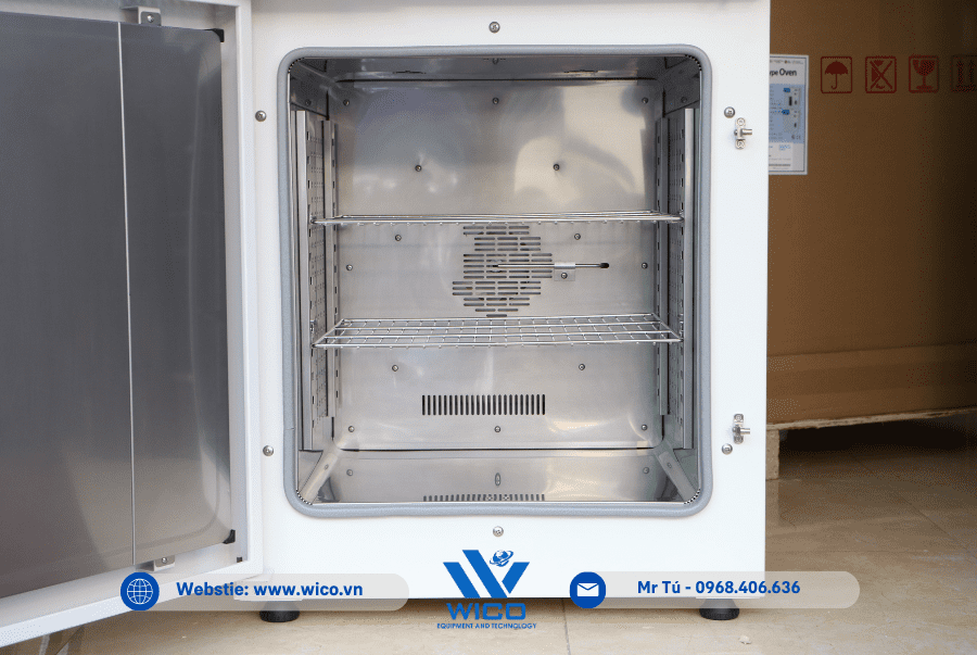 Buồng trong Tủ Sấy Đối Lưu Cưỡng Bức Daihan Hàn Quốc OF-155