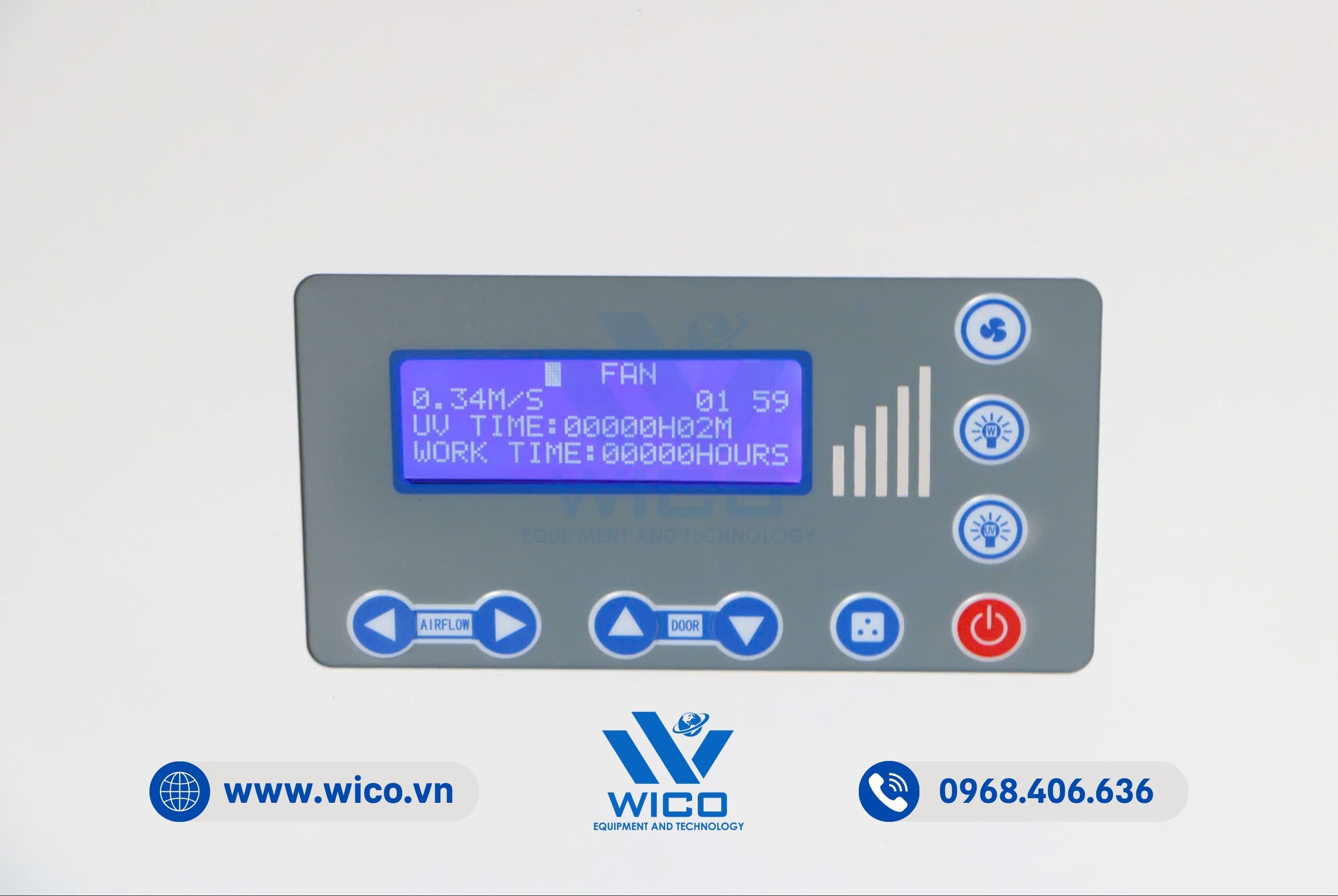 Tủ Thao Tác PCR Biobase PCR-800 | 0.8m - Nâng Hạ Chỉnh Điện