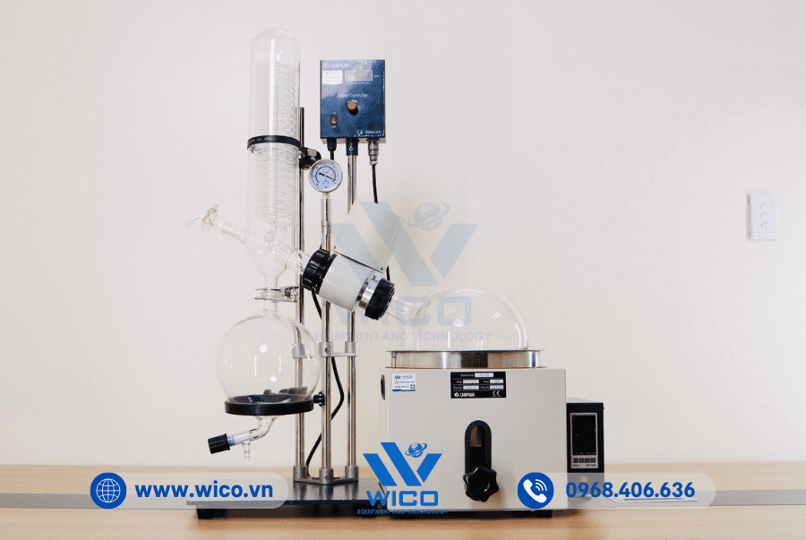 Chi tiết Máy Cô Quay Chân Không Trung Quốc RE-501