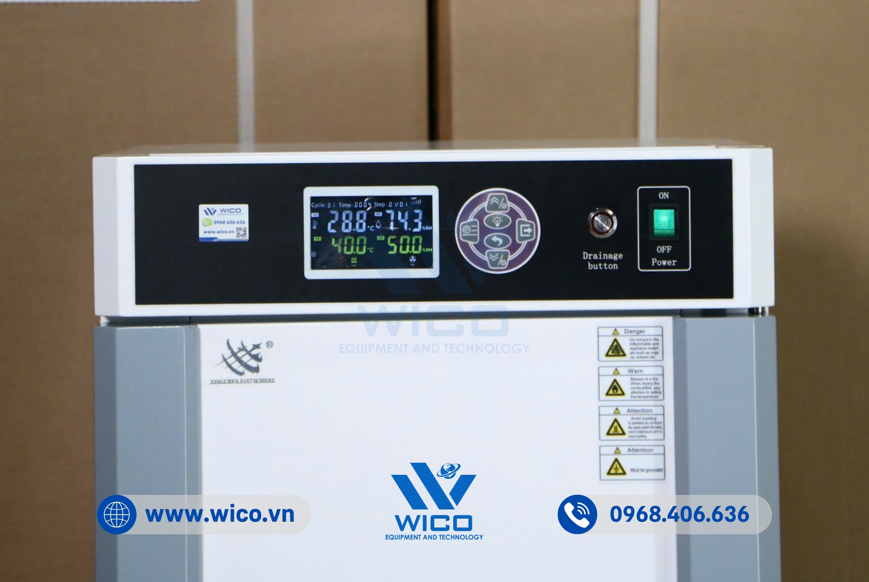 Tủ Vi Khí Hậu Có Chiếu Sáng Xingchen RGX-80BEII | 80 Lít