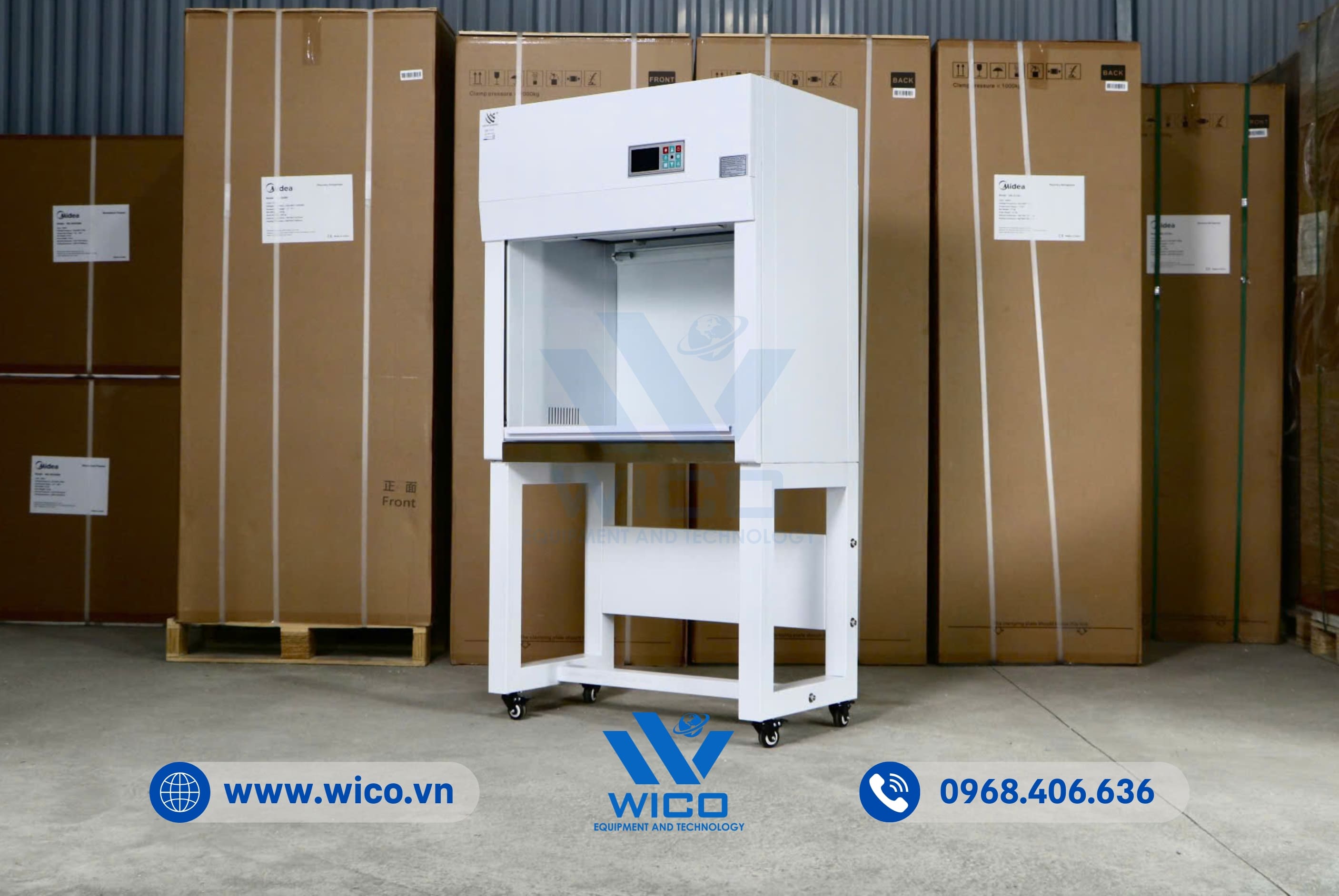 Tủ Cấy Vi Sinh Thổi Đứng 1 Người Thao Tác SW-CJ-1FD | Chân Đế Rời