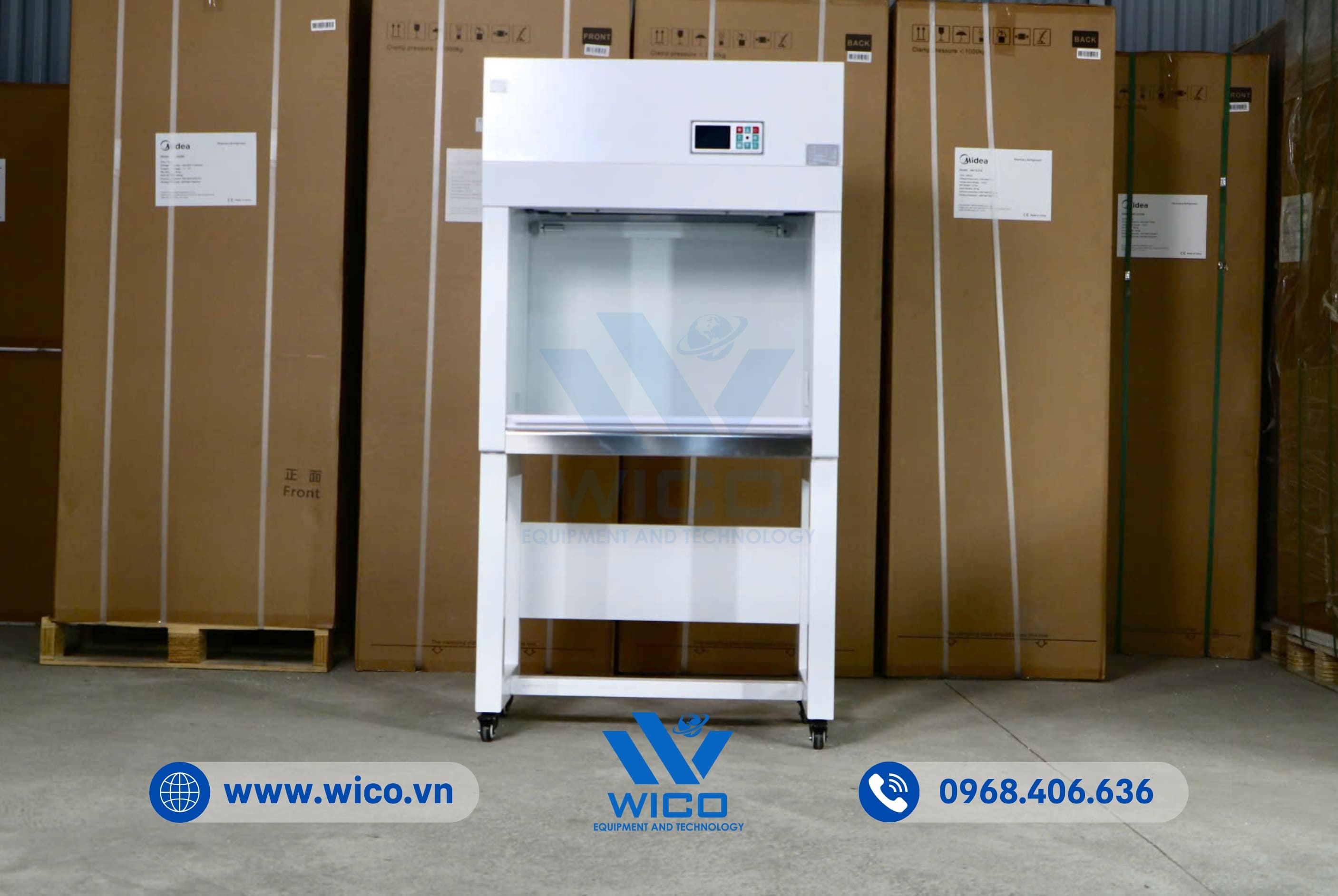 Tủ Cấy Vi Sinh Thổi Đứng 1 Người Thao Tác SW-CJ-1FD | Chân Đế Rời