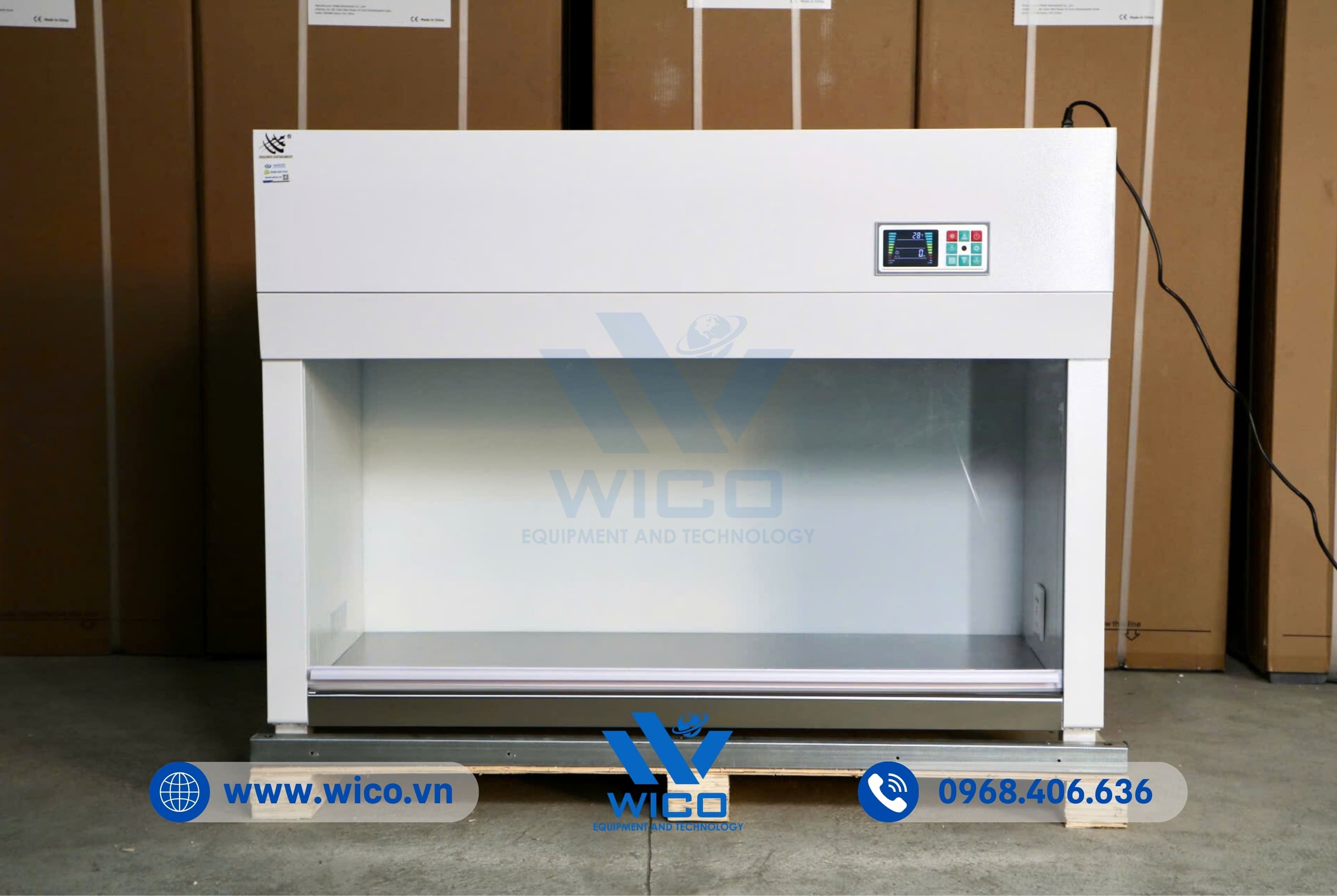 Tủ Cấy Vi Sinh Thổi Đứng 2 Người Thao Tác SW-CJ-2FD | Chân Đế Rời