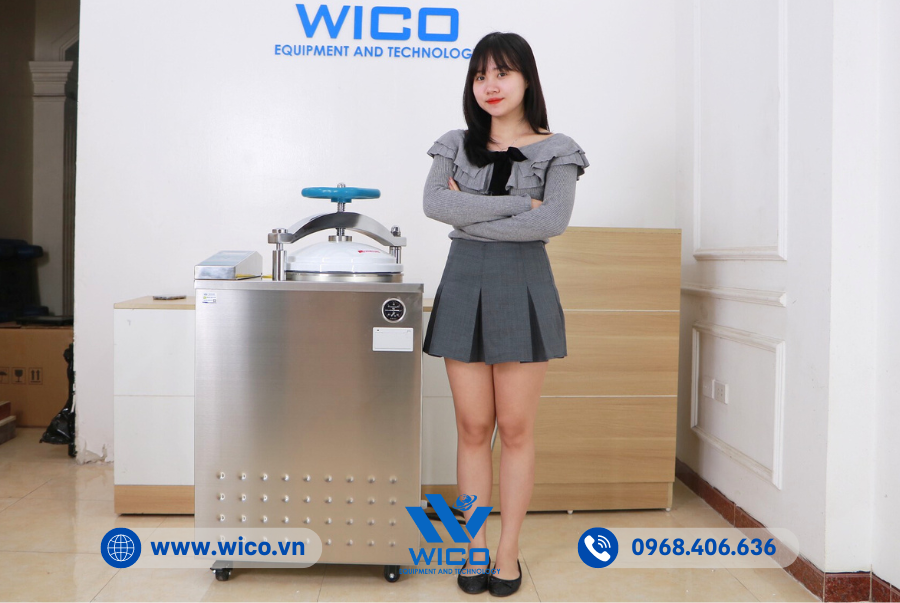 Nồi hấp tiệt trùng Jibimed LS-100HV | Giá tốt tại Wico