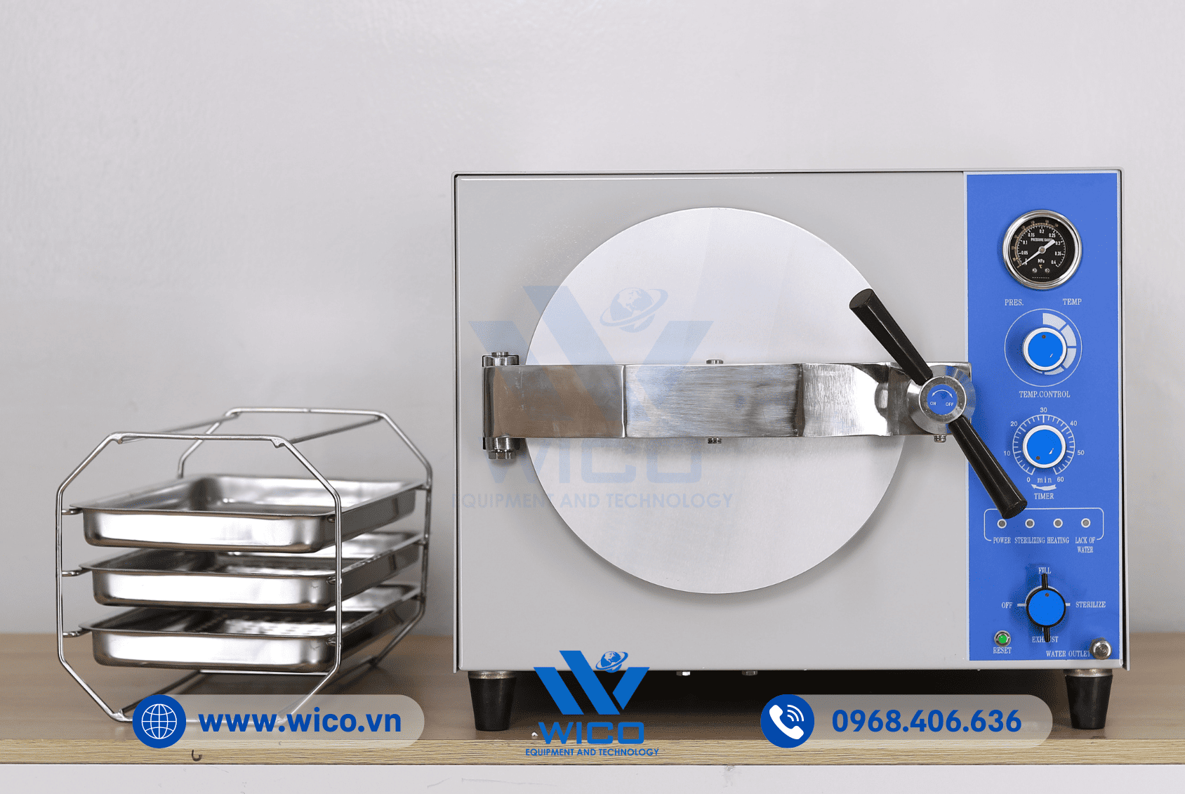 Nồi hấp tiệt trùng TM-XB24J | Giá tốt tại Wico